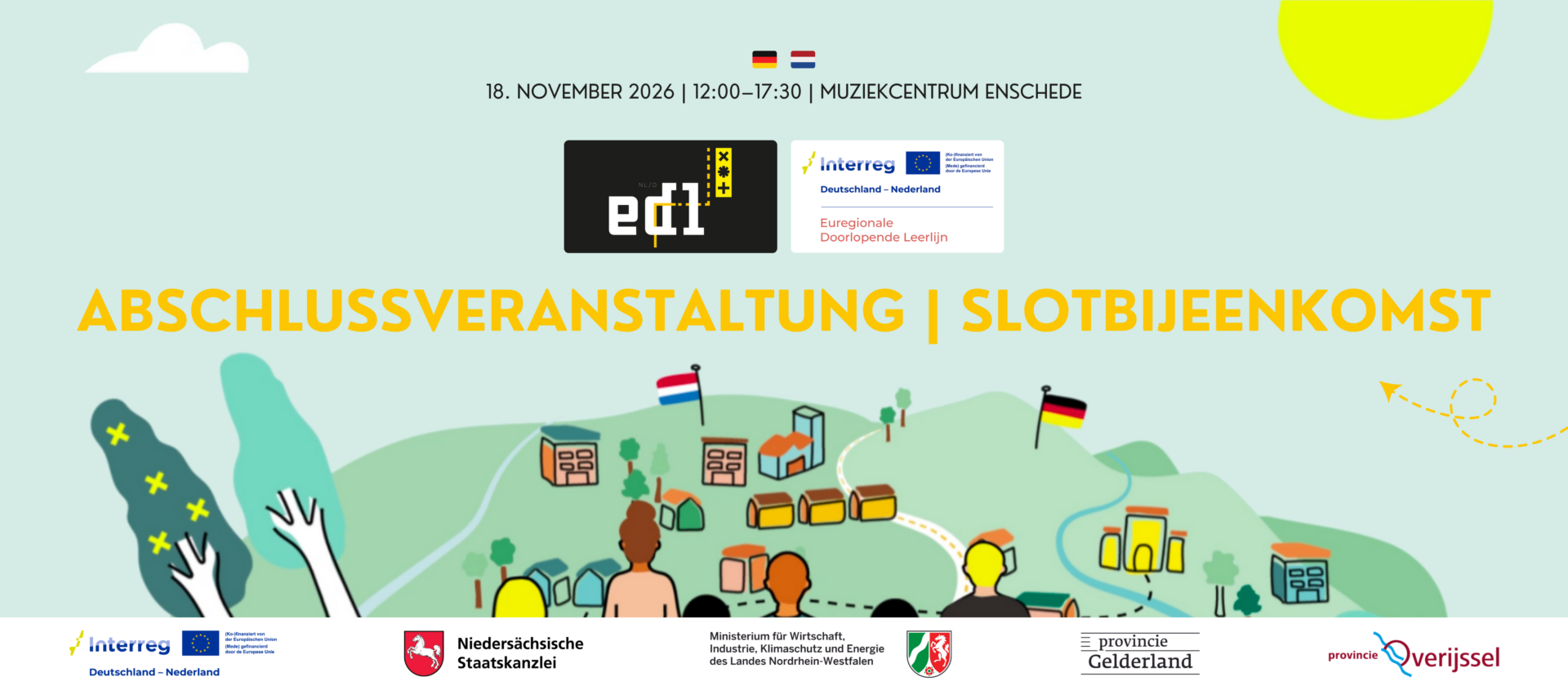 Slotbijeenkomst Euregionale Doorlopende Leerlijn (EDL)