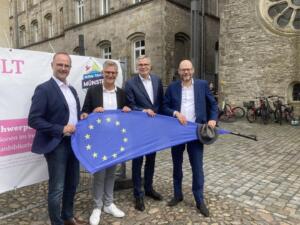 Sprecher der Diskussionsrunde über Chancen der grenzüberschreitenden Zusammentag am NRW-Tag 2026 in Münster