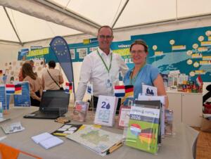 EUREGIO-Vertreter am Stand beim NRW-Tag 2026