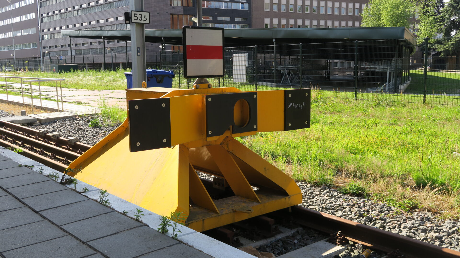 Stootblok station Enschede - EUREGIO