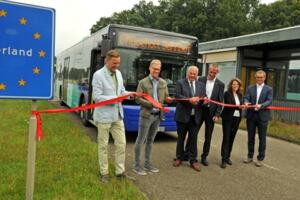 Buslinie C 11 Bocholt - Aalten offiziell freigegeben - Foto: Bruno Wansing, Stadt Bocholt