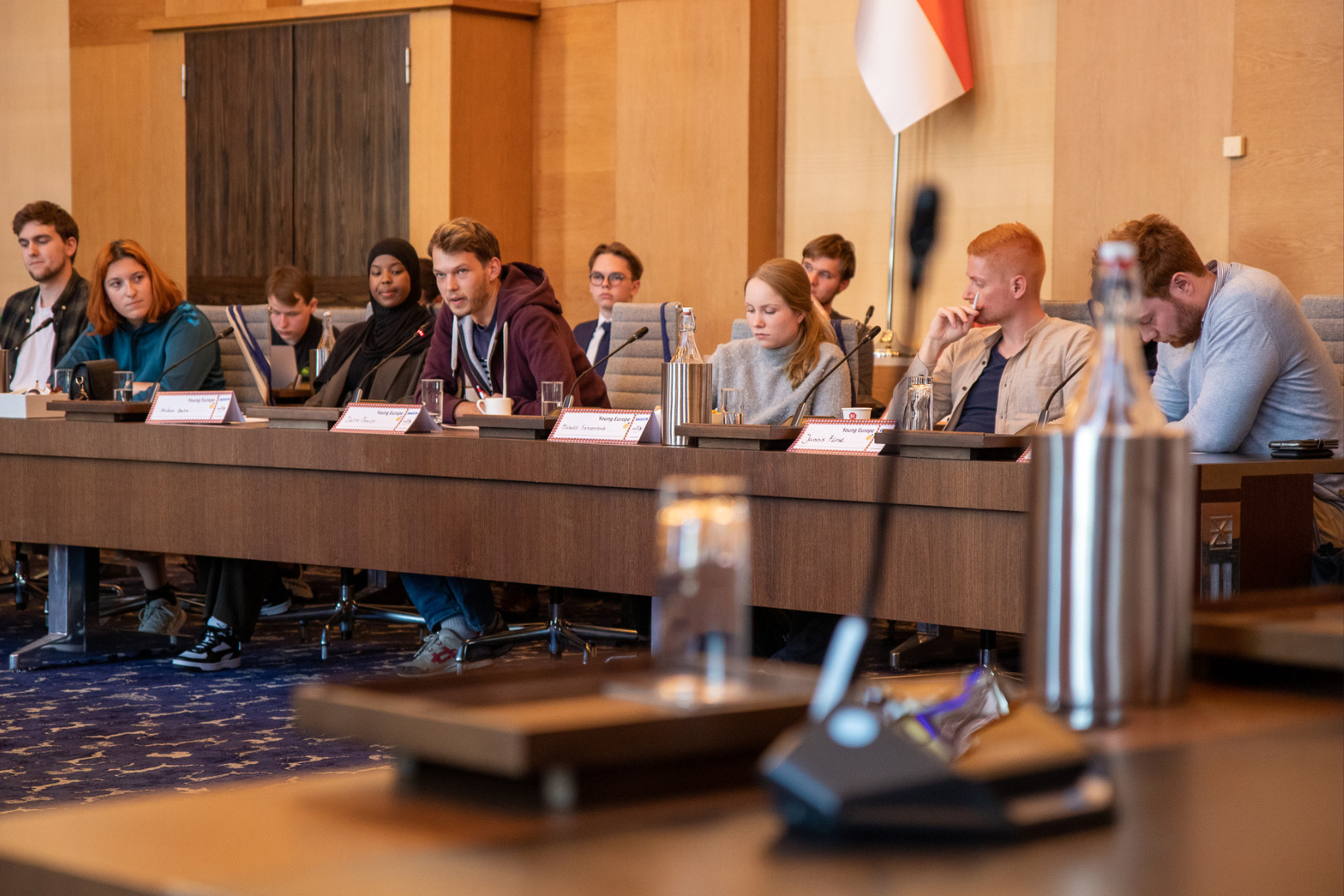 EUREGIO Youth Jongeren Uit Nederland En Duitsland In Debat Over Europa 10 © Jildou Stapersma Gemeente Enschede