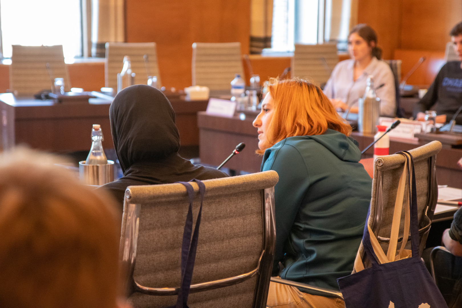EUREGIO Youth Jongeren Uit Nederland En Duitsland In Debat Over Europa 11 © Jildou Stapersma Gemeente Enschede