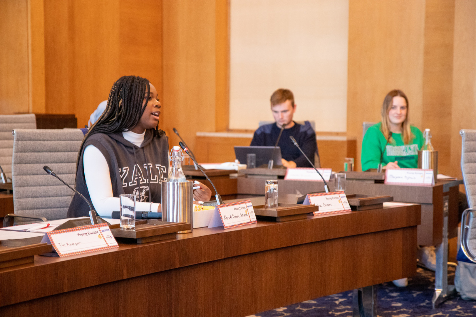 EUREGIO Youth Jongeren Uit Nederland En Duitsland In Debat Over Europa 13 © Jildou Stapersma Gemeente Enschede