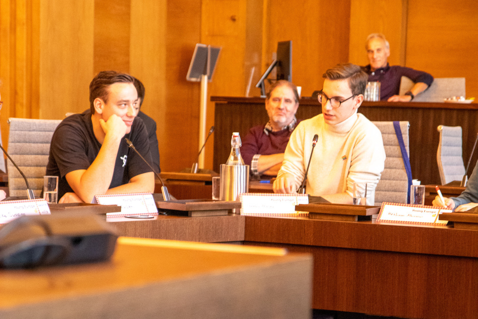 EUREGIO Youth Jongeren Uit Nederland En Duitsland In Debat Over Europa 14 © Jildou Stapersma Gemeente Enschede