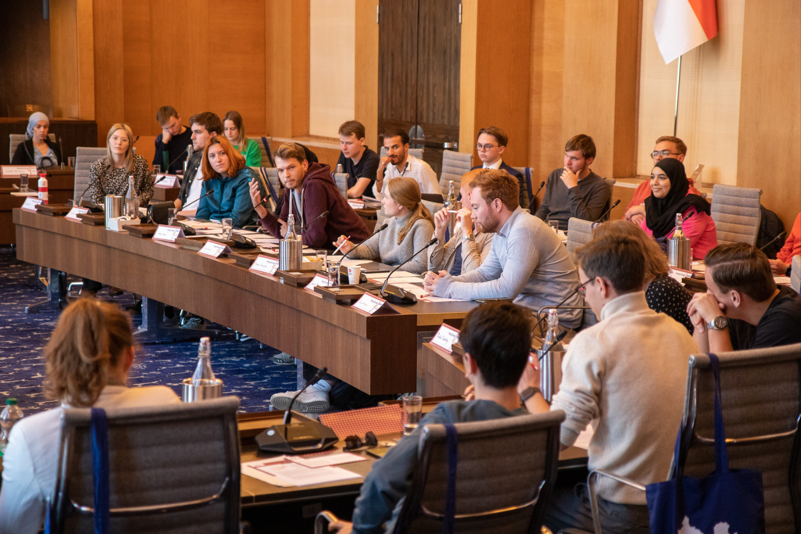 EUREGIO Youth Jongeren Uit Nederland En Duitsland In Debat Over Europa 15 © Jildou Stapersma Gemeente Enschede