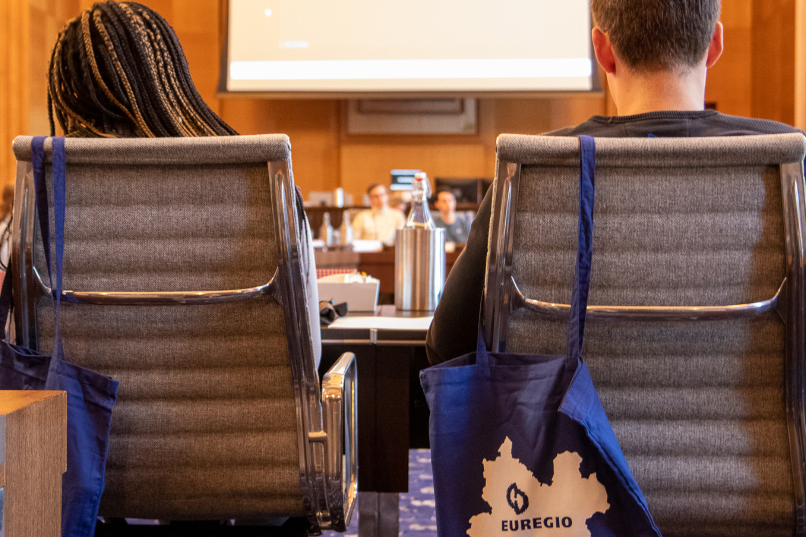 EUREGIO Youth Jongeren Uit Nederland En Duitsland In Debat Over Europa 4 © Jildou Stapersma Gemeente Enschede
