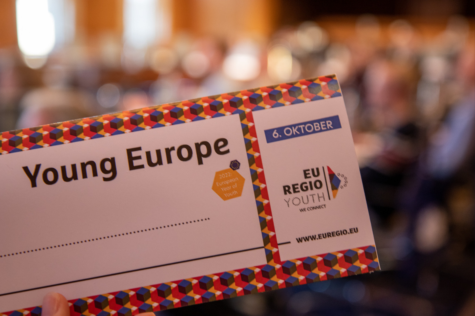 EUREGIO Youth Jongeren Uit Nederland En Duitsland In Debat Over Europa 8 © Jildou Stapersma Gemeente Enschede