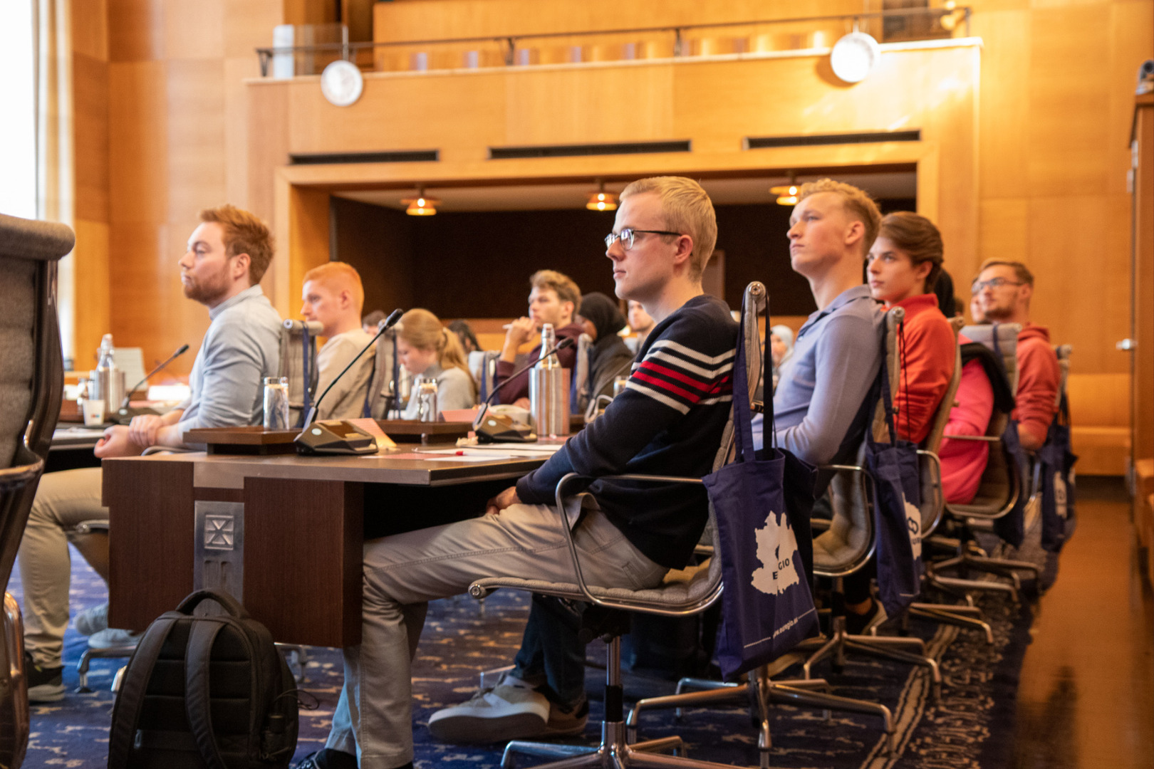 EUREGIO Youth Jongeren Uit Nederland En Duitsland In Debat Over Europa 9 © Jildou Stapersma Gemeente Enschede