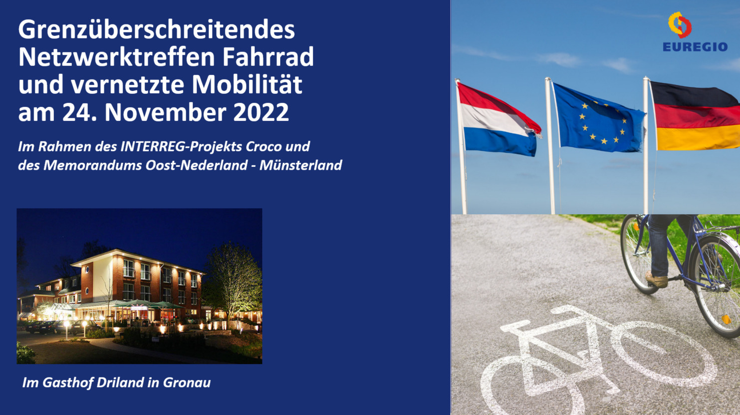 Memoraund Oost Nederland Münsterland Grenzüberschreitendes Netzwerktreffen Fahrrad Und Vernetzte Mobilität 1