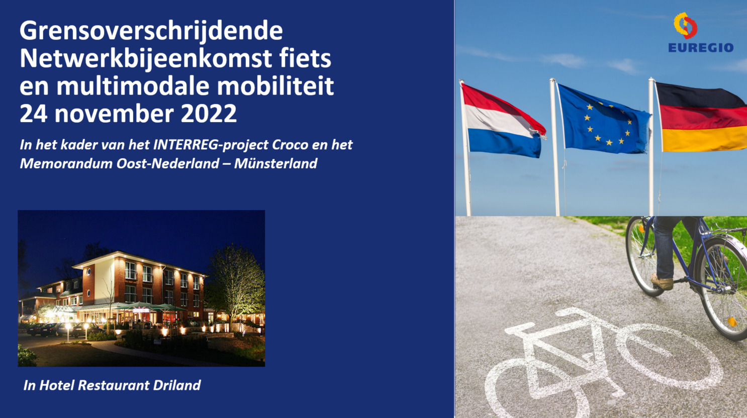 Memoraund Oost Nederland Münsterland Grensoverschrijdende Netwerkbijeenkomst Fiets En Multimodale Mobiliteit 1