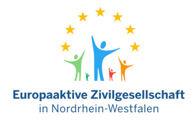 Logo „Europaaktive Zivilgesellschaft“ © MBEI NRW