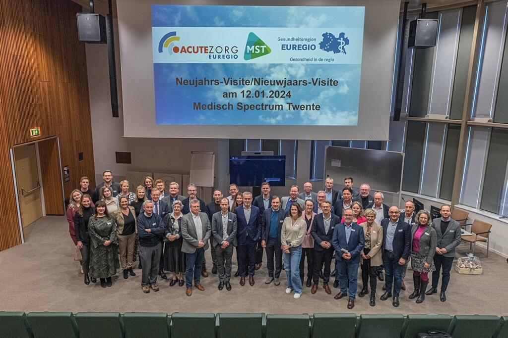 Nieuwjaars Visite Gesundheidsregion EUREGIO