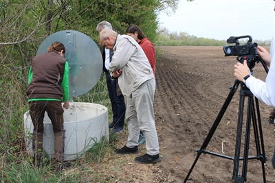 „Wasserrückhalt Im Grenzgebiet“ Stößt Auch Bei Niederländischem Fernsehen Auf Interesse Kreis Borken Foto 2