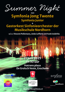 Poster SJT Zomerconcert 2025
