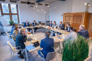 Bezoek Duepont Geert Cox Werkbezoek Lena Düpont bij de EUREGIO