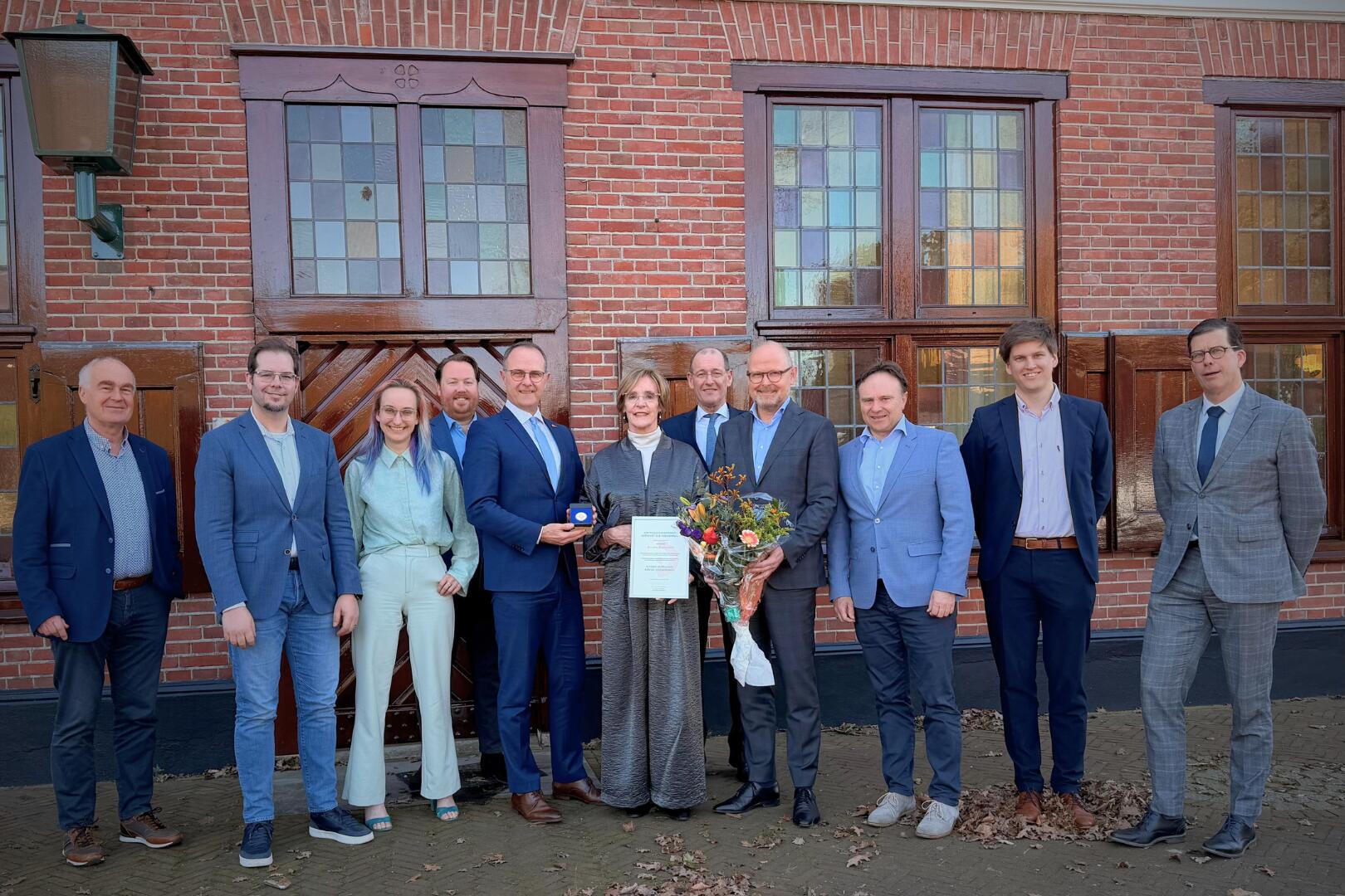 Dagelijks Bestuur van de EUREGIO neemt afscheid van Annette Bronsvoort