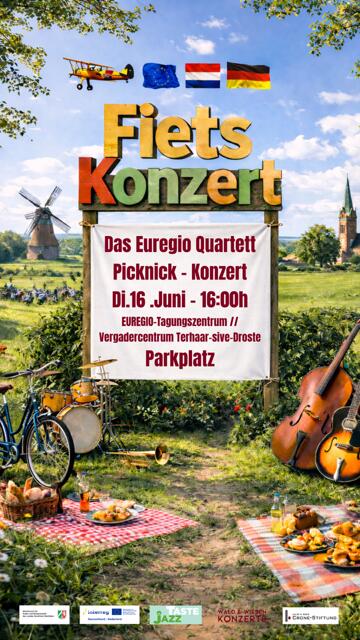 Poster: Fiets Konzert -Terhaar Glanerbrug