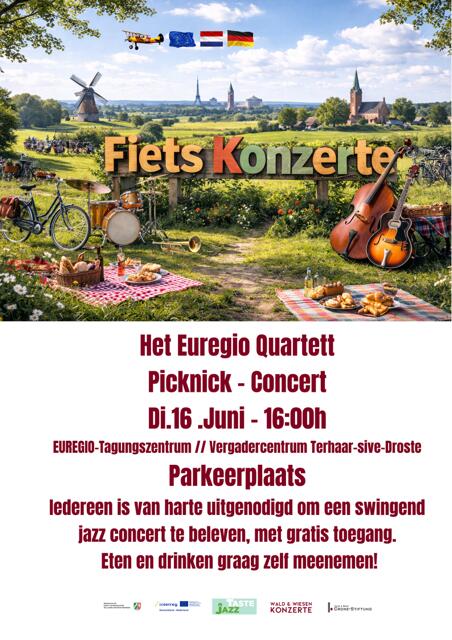 Poster Fiets Concert NL Uitnodigingsposter Fiets Konzerte