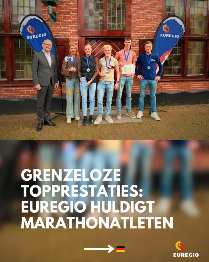 Grenzeloze topprestaties: EUREGIO huldigt marathonatleten