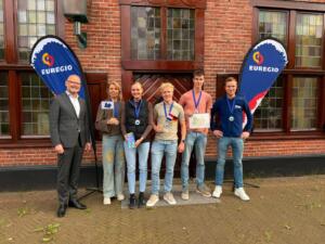 EUREGIO huldigt regionale winnaars Enschede Marathon